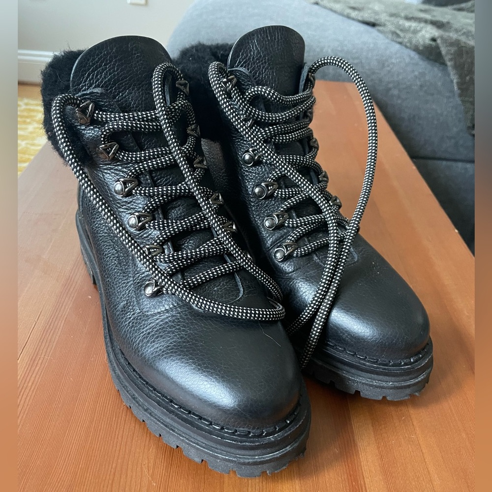 M Gemi “The Alpi” boot, black leather size 39